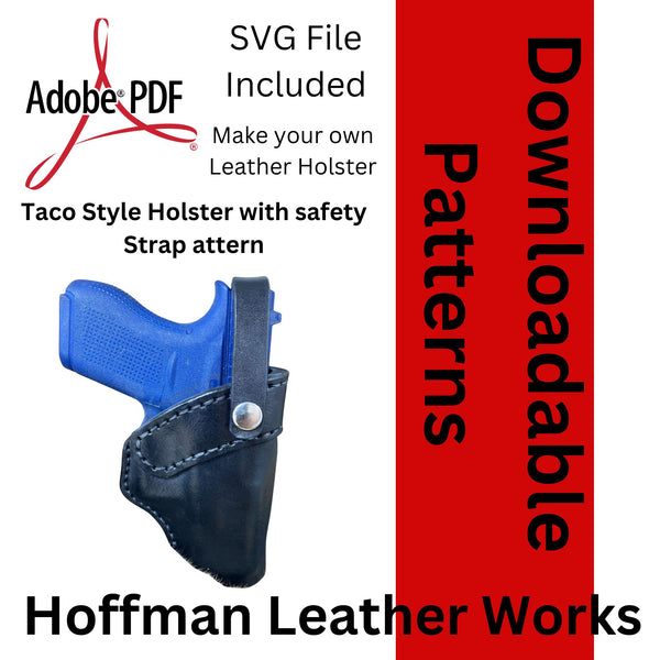 Taco Style Holster with Strap Pattern for Glock 48