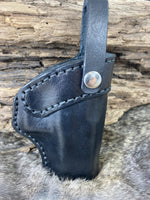 Taco Style Leather Holster with a Strap for Staccato C2