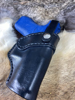 Taco Style Leather Holster with a Strap for Staccato C2