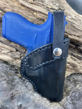 Taco Style Leather Holster with a Strap for Staccato C2