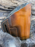 Leather Holster for Sig Sauer P365 X-Macro Pancake style leather holster No Sweat Guard