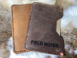 Leather Field Notes Notebook Cover Patten PDF File, Portfolio Cover - Hoffmann Leather Works
