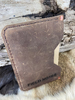 Leather Field Notes Notebook Cover, Portfolio Cover Field Notes freeshipping - Hoffmann Leather Works