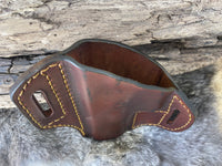 Leather Holster for Glock 17 OWB No Sweat Guard