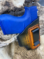 Leather Working Pattern for Glock 43 IWB Holster PDF W/SVG