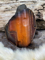 Glock 48 Pancake style leather holster - Hoffmann Leather Works