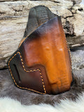 Glock 48 Pancake style leather holster - Hoffmann Leather Works