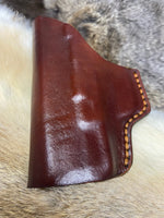 IWB Springfield Armory Hellcat Handmade Leather Holster - Hoffmann Leather Works