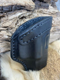 Springfield Armory Hellcat Handmade Leather Holster Taco Style - Hoffmann Leather Works