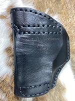 Springfield Armory Hellcat Handmade Leather Holster Taco Style - Hoffmann Leather Works