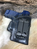 IWB Leather Holster with Monoblock Clip for Taurus G2C