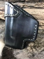 IWB Leather Holster with Monoblock Clip for Sig Sauer P365 X-Macro