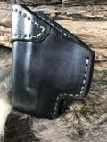 IWB Leather Holster with Monoblock Clip for Walther PPK