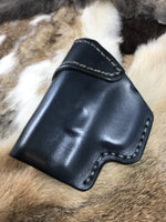 IWB Leather Holster with Monoblock Clip for Kimber Micro 9