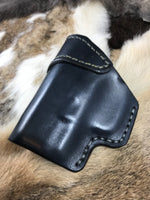 IWB Leather Holster with Monoblock Clip for Sig Sauer P365 X-Macro