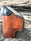 IWB Leather Holster Pattern for Sig Sauer P365 X-Macro. Mono Clip