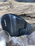 Glock 48 Leather Holster Pancake style leather holster No Sweat Guard