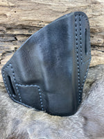 Leather Holster fits Glock 19x Pancake style leather holster No Sweat Guard