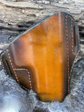 Leather Holster for Sig Sauer P365 X-Macro Pancake style leather holster No Sweat Guard