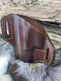 Leather Holster for Sig Sauer P365 X-Macro Pancake style leather holster No Sweat Guard