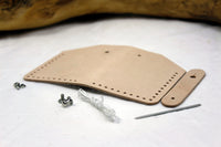 Minimalist Wallet Kit,  Leather Working Kit, DIY Leather Project - Hoffmann Leather Works